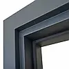 Вхідні двері ТМ Abwehr Queen LP 5 Bionica антрацит терморозрив вулиця зі склопакетом метал, фото 10