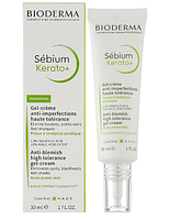 Крем-гель для проблемної шкіри Bioderma Sebium Kerato+ Gel-Cream, 30 мл