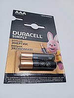 Батарейки Super Alkaline Duracell  AАA/LR03 1,5V уп/2 шт