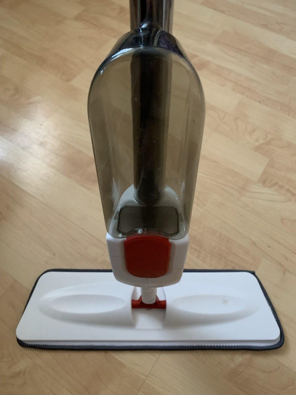 Швабра з розпилювачем Aurora, червона, фото 1