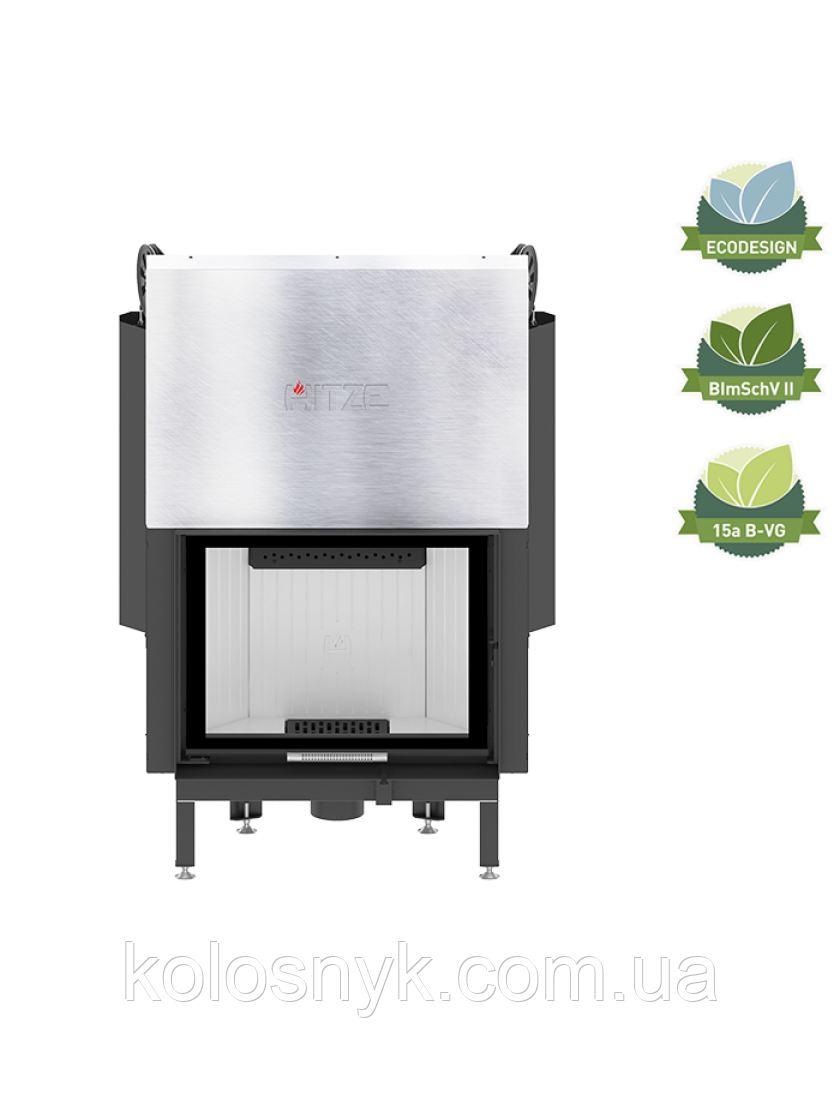 Каминна топка Hitze ALBERO AL16G.H-DI Скло декор+додаткове внутрішнє скло