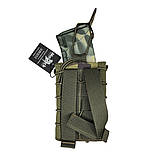 Одинарний підсумок на 1 магазин АК 5.45, 7.62 Multicam., фото 3