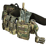 Тактичний широкий анатомічний пояс. РПС. Бойовий пояс, М із системою молле. П800., фото 7