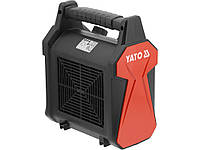 Нагреватель с PTC-элементом и вентилятором эл-сеть 230В (3кВт) обогрев S 30 м² (7/2000/3000Вт) Yato YT-99720