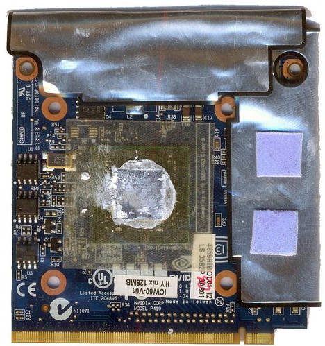 Видеокарта Nvidia GeForce 8400m 256mb up to 512mb идеальная (ID ...