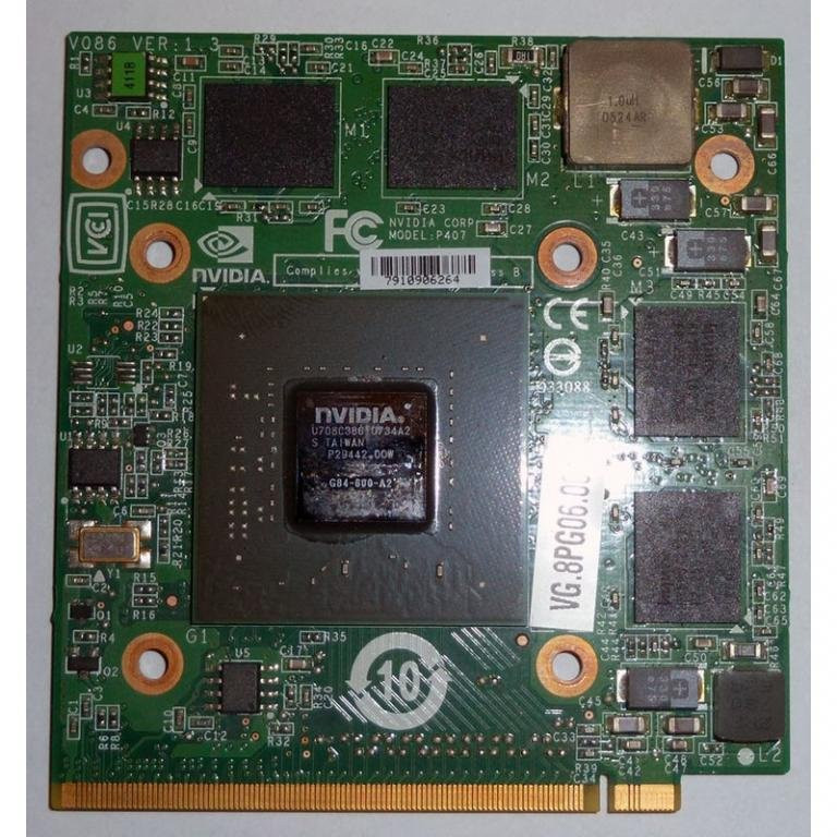 Видеокарта Nvidia GeForce 8600m gt 512mb для Acer - фото 2 - id-p374009714