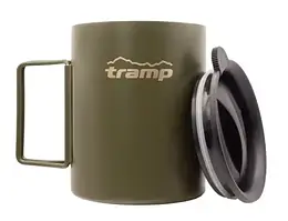 Термокружка TRAMP зі складаними ручками та поїлкою 500мл UTRC-142 olive