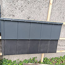Модульна черепиця Novatik METAL SLATE МАТ Voestalpine, фото 2