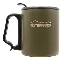 Термокружка TRAMP з поїлкою і защіпкою 350мл UTRC-020 olive