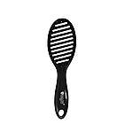 Щітка для волосся скелетна Salon Professional продувна 18004 Чорна, фото 3