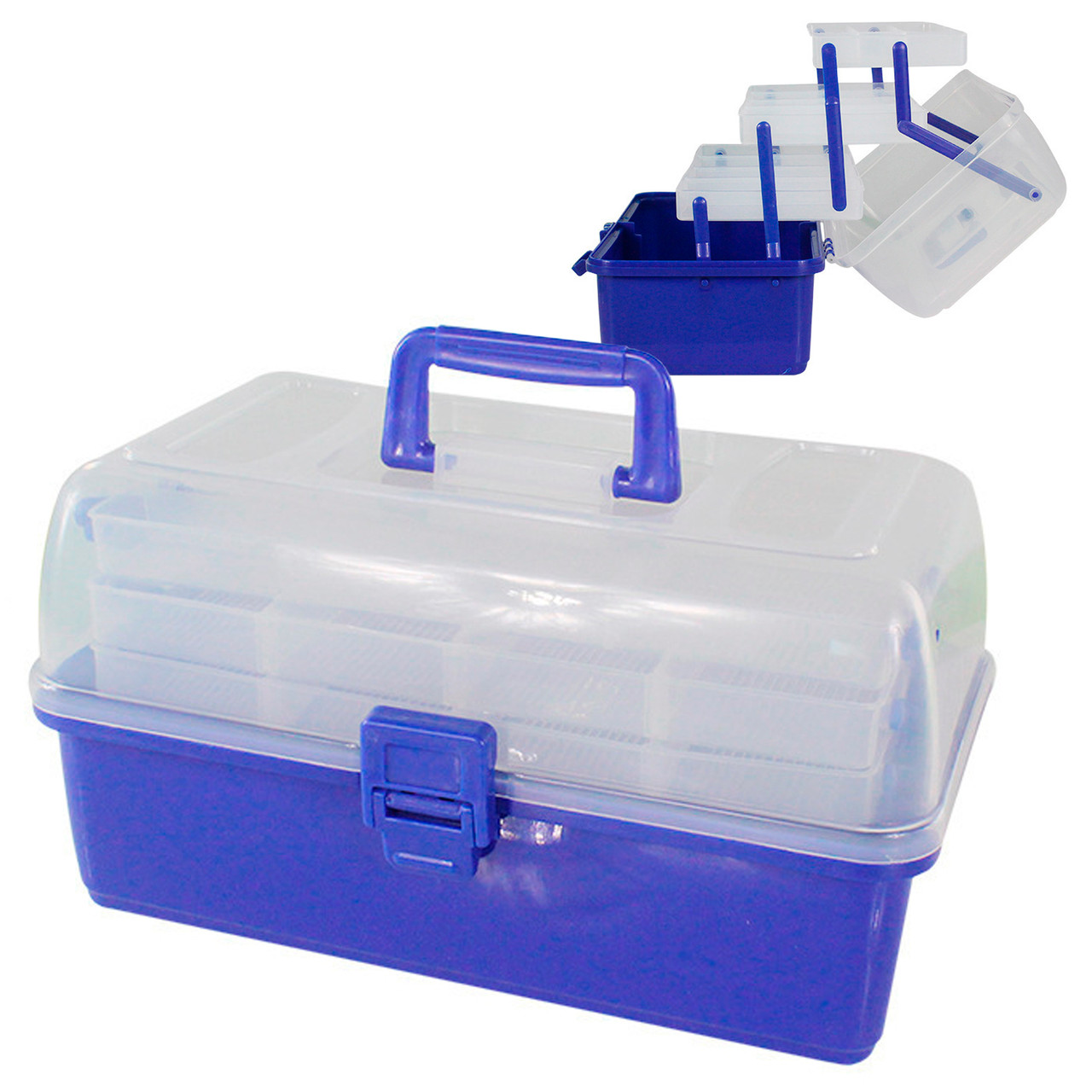 Ящик рибальський 3 полиці коробка для снастей MmFishing, фото 1