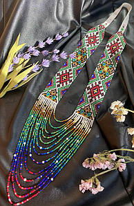 Гердан із бісеру Меланж круговий 52.5*8 см Гранд Презент