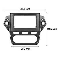 Перехідна рамка 10" Lesko для Ford Mondeo 2010-2014 (7053) Форд 6 шт., фото 5