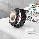 Смарт-годинник HOCO Y12 Ultra smart sports watch(call version) Black, фото 3