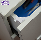 Магнітний блокіратор для меблів Комплект 4 шт+1 ключа "Fabe", фото 2