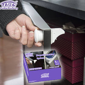 Магнітний блокіратор для меблів Комплект 4 шт+1 ключа "Fabe"