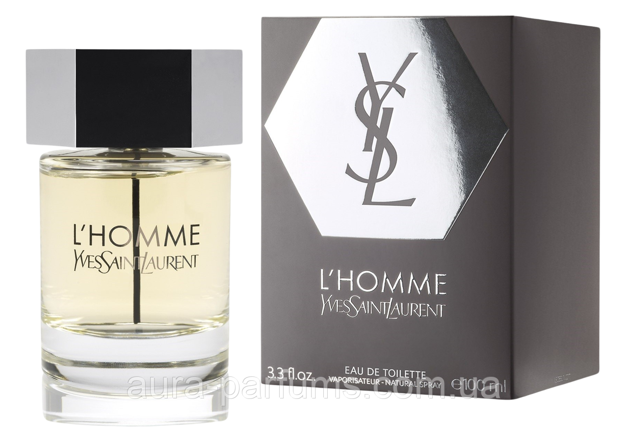 Чоловічі парфуми Yves Saint Laurent L'homme (Ів Сен Лоран Л Хом) Туалетна вода 100 ml/мл