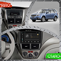 Al Штатная магнитола в машину для Subaru Forester III 2007-2011 экран 9" 6/128Gb 4G Wi-Fi GPS Top