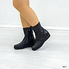 Зимові напівчоботи зимові жіночі на широку ніжку  37-42, фото 7