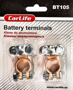 Акумуляторні клеми CarLife (BT105)