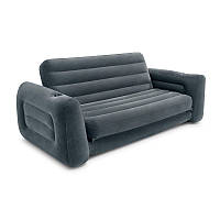 Надувной диван трансформер 2в1 Intex 66552 (203х224х66 см)