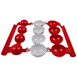 Компактна форма для приготування котлет фрикадельок Stuffed Ball Maker форма для котлет, фото 3