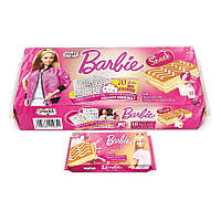 Пирожное+наклейки Barbie на молоке 10шт*25г (12 уп/ящ)
