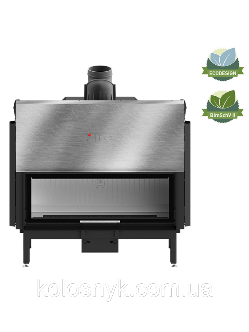 Камінна топка Hitze ARDENTE ARD120X43.G-I Стандарт+додаткове внутрішнє скло