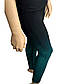 Лосіни пуш ап жіночі Buleiman чорно-зелений, фото 4