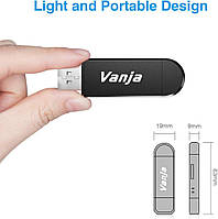 Кардридер Vanja 4 в 1, OTG, TF, SD, USB 2.0, MicroUSB