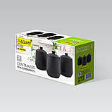 Набір банок для сипких продуктів чай, кава, цукор 3 шт. Maestro MR-20001-03CS Набір керамічних банок для дому, фото 3