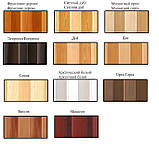 Двері гармошка глуха - колір світлий дуб. Нестандартні розміри. Ширина 90, 100см., фото 7