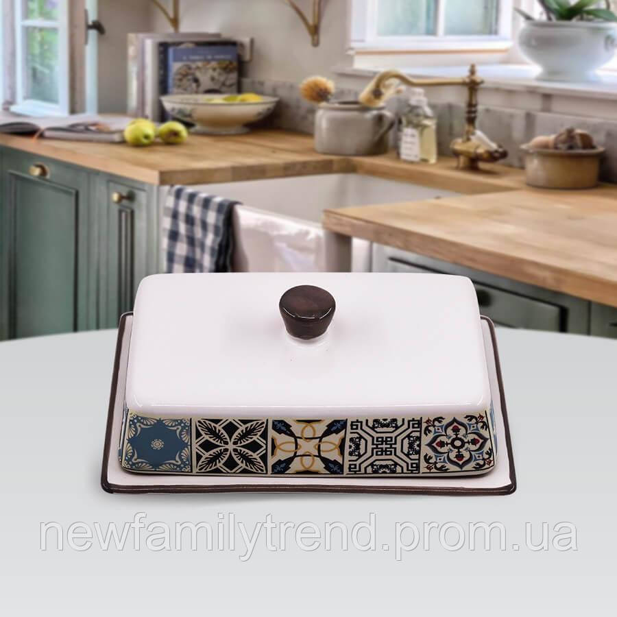 Маслянка керамічна Maestro MR-20005-45 Маслянка для олії 18х13х8 см, фото 1