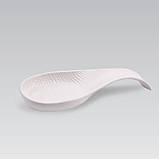 Підставка для ополоника керамічна Maestro MR-20002-46 Підставка під ложку 23 х 3 х 8 см, фото 2