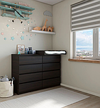Комод Лайт Еко 8 Ящиків + накладний пеленатор Колір в ассортименті, фото 3