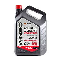 ANTIFREEZE & COOLANT CONCENTRATE WINSO RED G 12+ Антифриз концентрат 5kg (4шт/ящ)