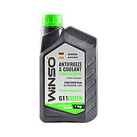 ANTIFREEZE & COOLANT CONCENTRATE WINSO GREEN G11 Антифриз концентрат 1kg (15шт/ящ)