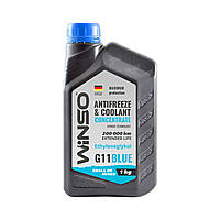 ANTIFREEZE & COOLANT CONCENTRATE WINSO BLUE G11 Антифриз концентрат 1kg (15шт/ящ)