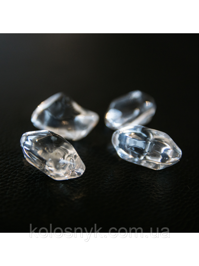 Камені прозорі декоративні до біокамінів Kratki