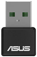 WiFi-адаптер ASUS USB-AX55 nano AX1800 USB 3.0 WPA3 MU-MIMO OFDMA (90IG06X0-MO0B00)