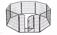 Огорожа для собак 80х100 см металева Модульовані