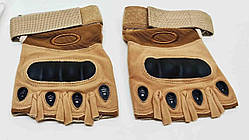 Рукавиці тактичні з відкритими пальцями Tactical Gloves L Койот (GLL-K) FG, код: 8108706