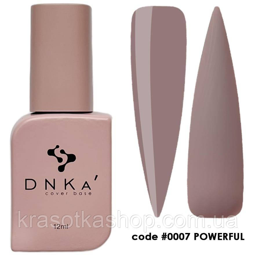 DNKa’ Cover Base №0007 Powerful камуфлююча база для нігтів, 12 мл