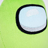 М'яка іграшка Weber Toys космонавт Among Us 20см зелений (WT6674), фото 3