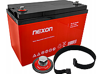 Акумулятор Гелева батарея NEXON 110 Ah 12 V GEL