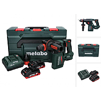 Аккумуляторный перфоратор Metabo KH 18 LTX BL 24 Q (2х18 В, 4 А*ч, 2.2 Дж) (601714800)