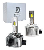 Автомобильные светодиодные лампы с цоколем D1S D series 36 Led 35W 14000Lm 6000K комплект