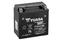 Аккумулятор МОТО Yuasa 12V 12,6Ah MF VRLA Battery YTX14-BS(сухозаряженный)