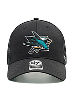 Кепка-тракер 47 BRAND SAN JOSE SHARKS BRANSON MESH BRANS22CTP-BK