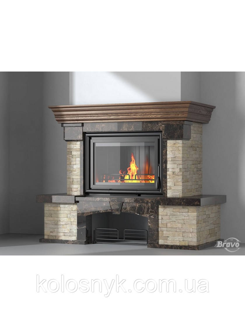 Каминне облицювання Браво Карпати Мармо кутове